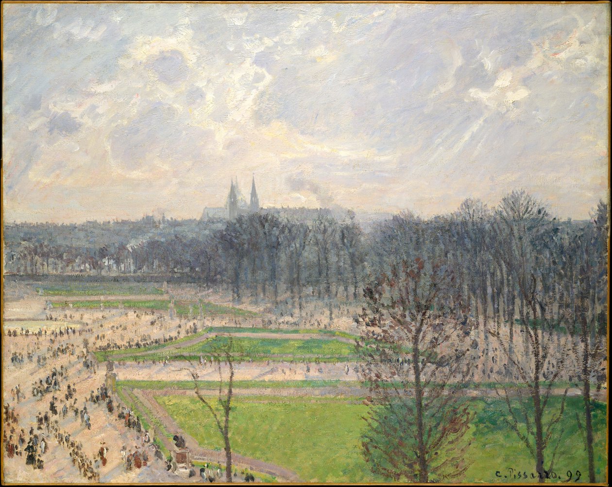 Le Jardin des Tuileries un après-midi d