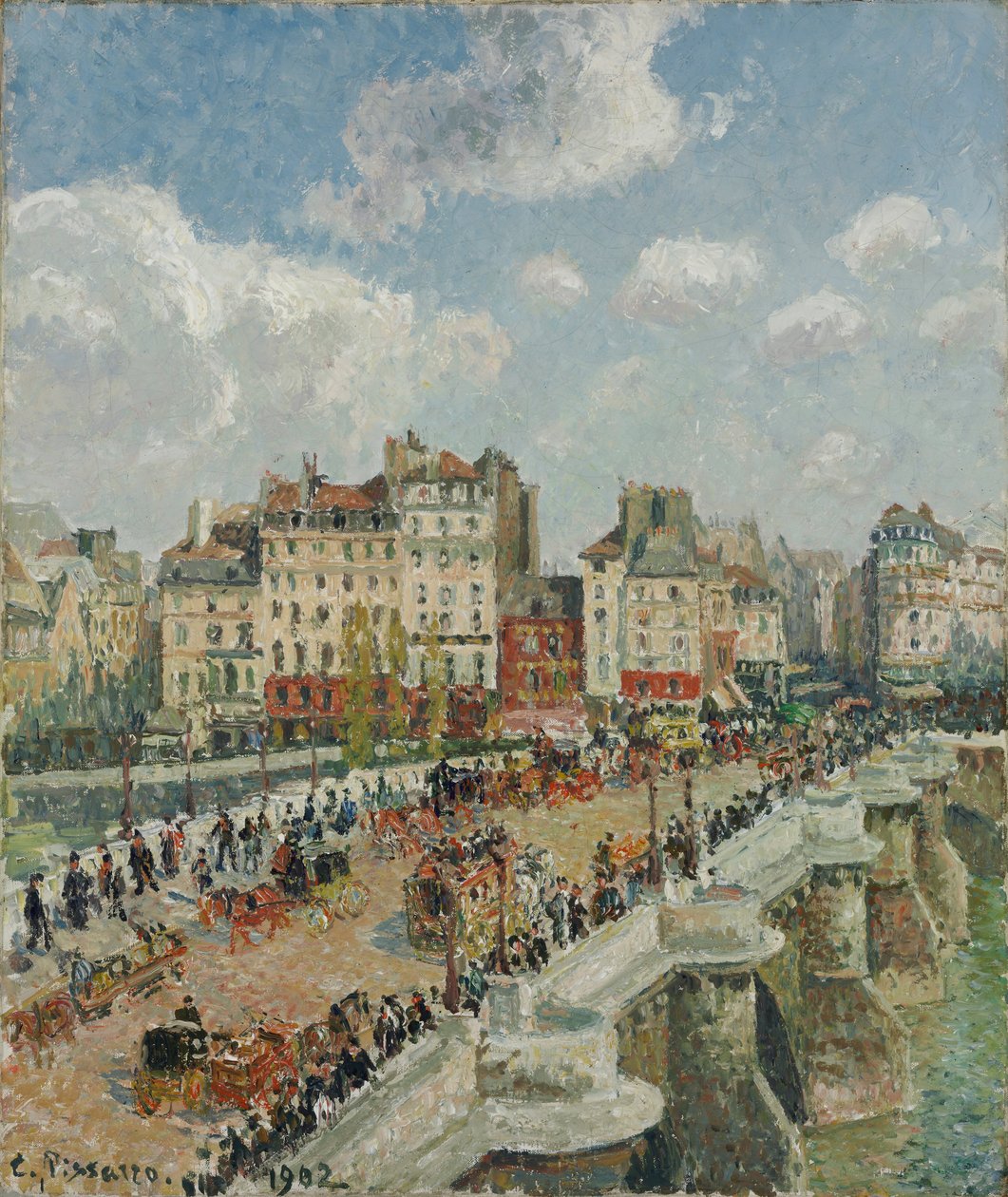Le Pont Neuf, 1902 - Camille Jacob Pissarro
