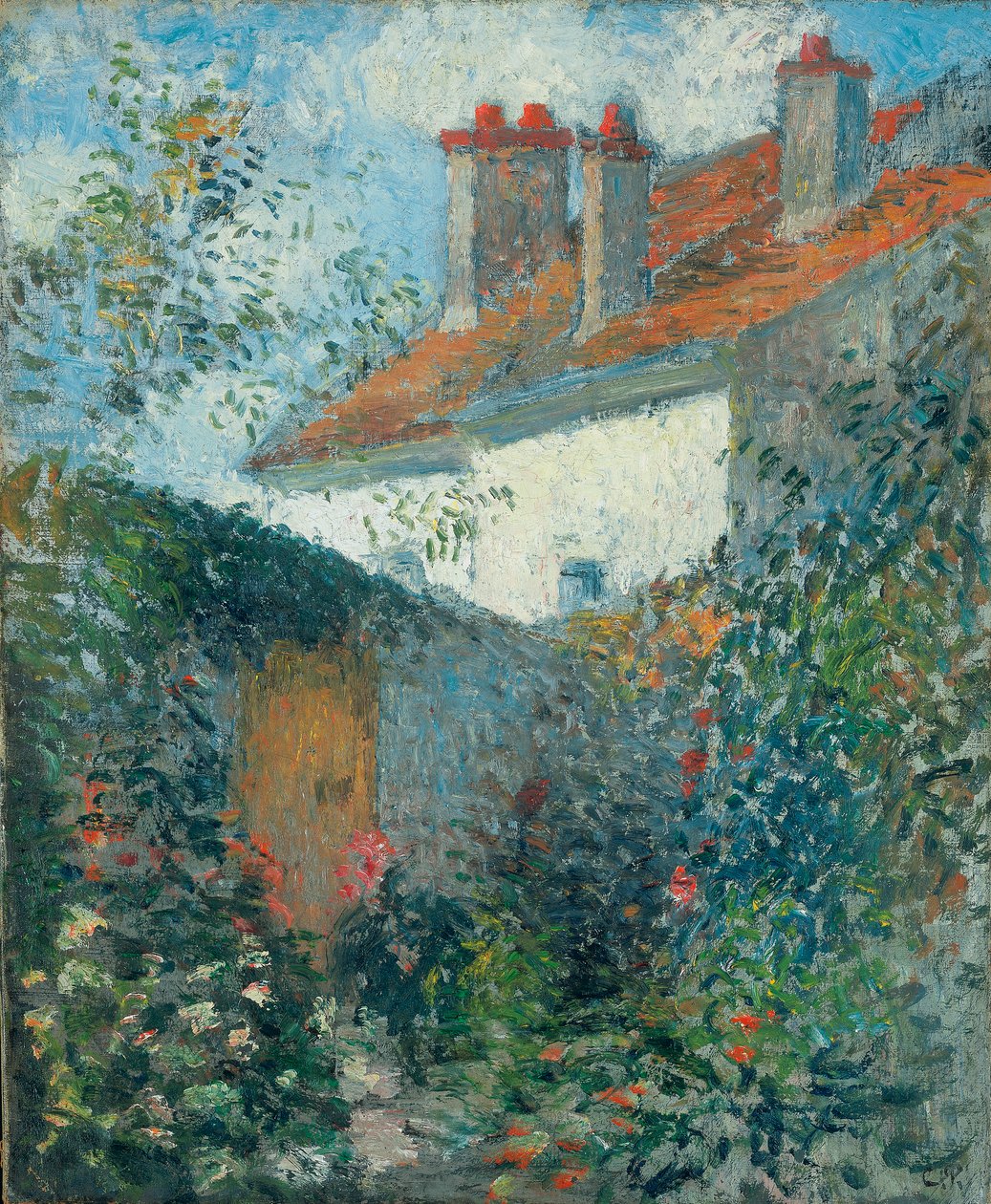 Étude à Pontoise, vers 1878 - Camille Jacob Pissarro