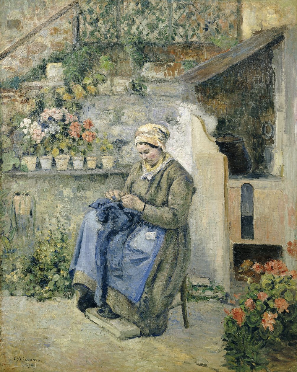 La Mère Jolly, 1874 - Camille Jacob Pissarro