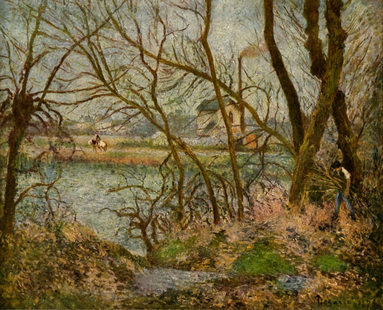 Le Bûcheron, 1878, 1939 - Camille Jacob Pissarro