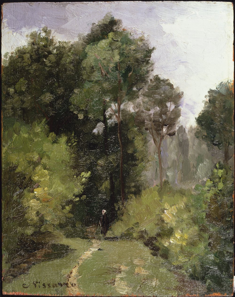 Sous les arbres, 1864 - Camille Jacob Pissarro