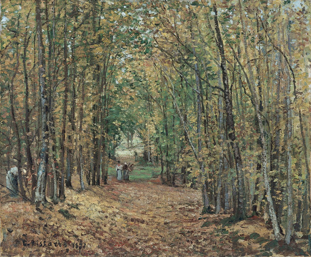 Avenue du Parc de Marly - Camille Pissarro