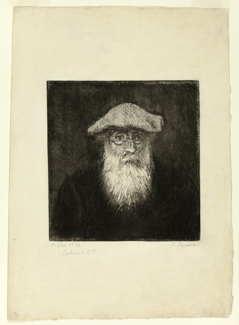 Camille Pissarro, un autoportrait - Camille Pissarro