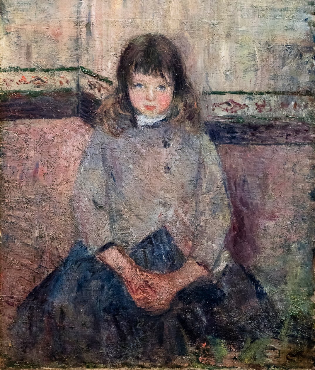 Félix Pissaro en jupe - Camille Pissarro