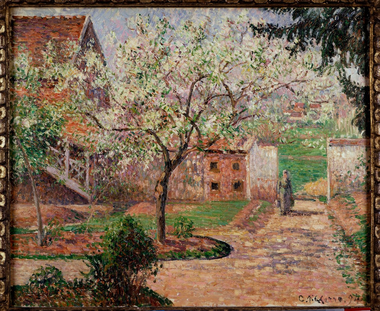Jardin à Éragny - Camille Jacob Pissarro