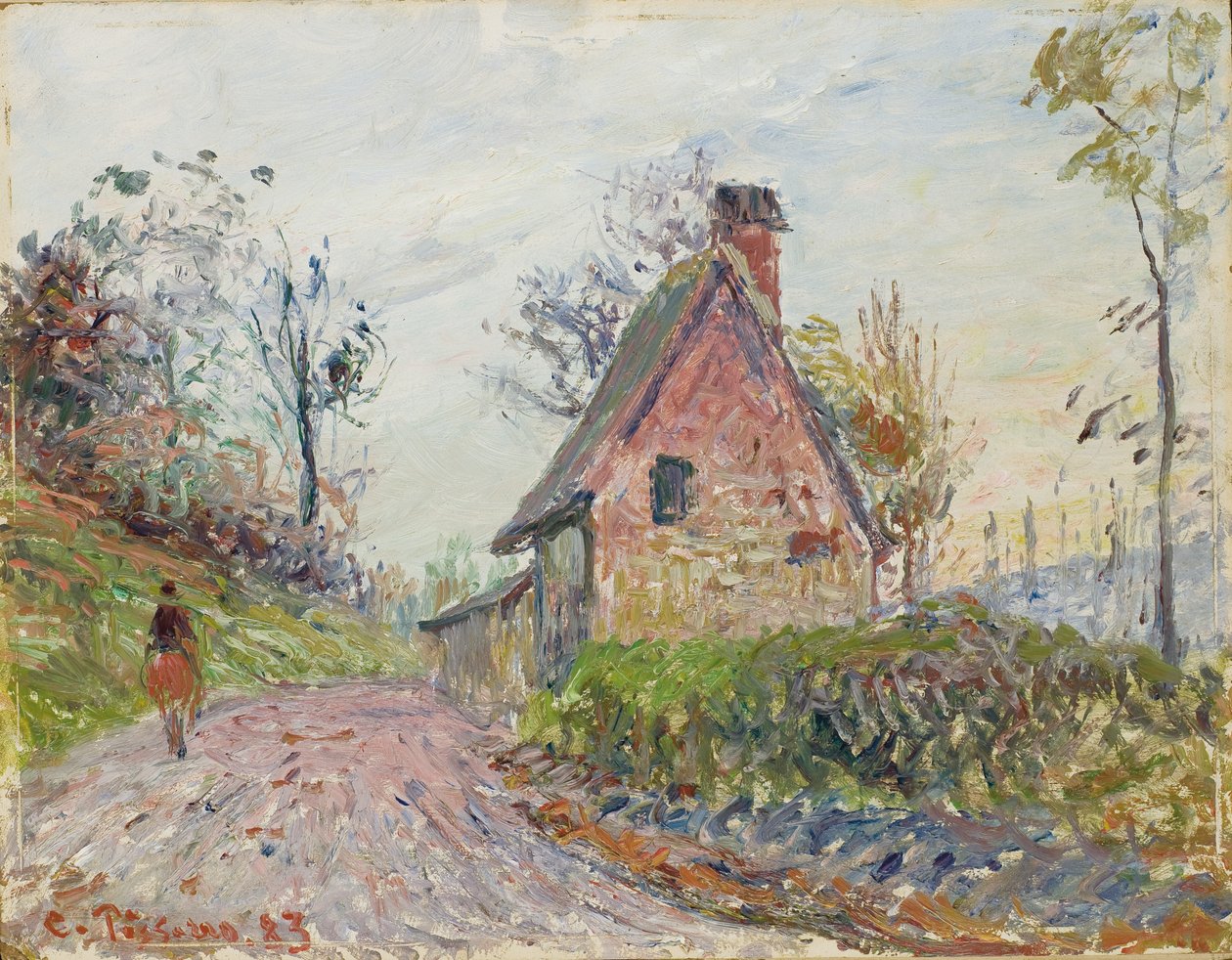 Les environs de Rouen | Camille Pissarro | Estampe d'art