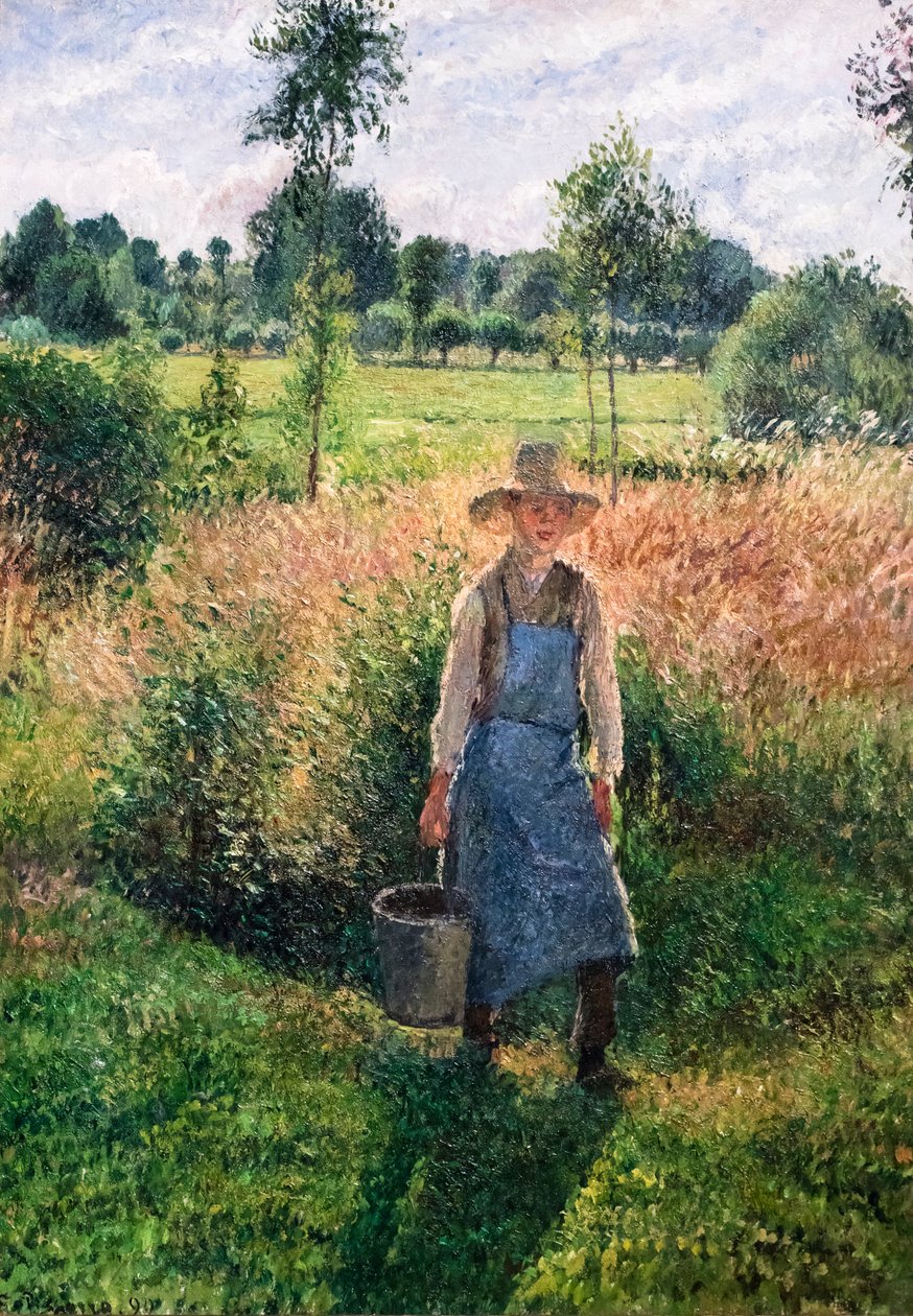 Le jardinier - Camille Pissarro