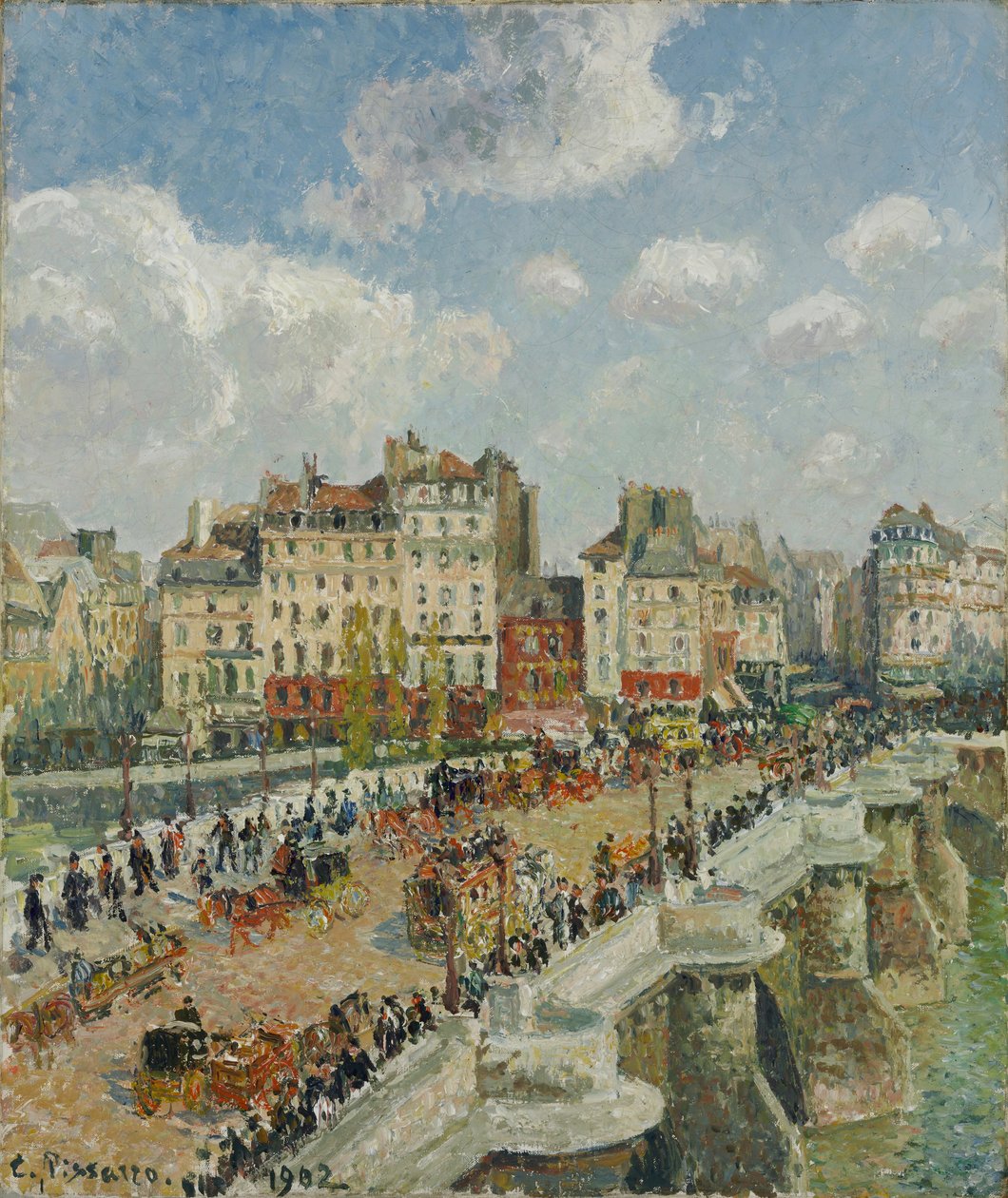 The Pont-Neuf - Camille Pissarro