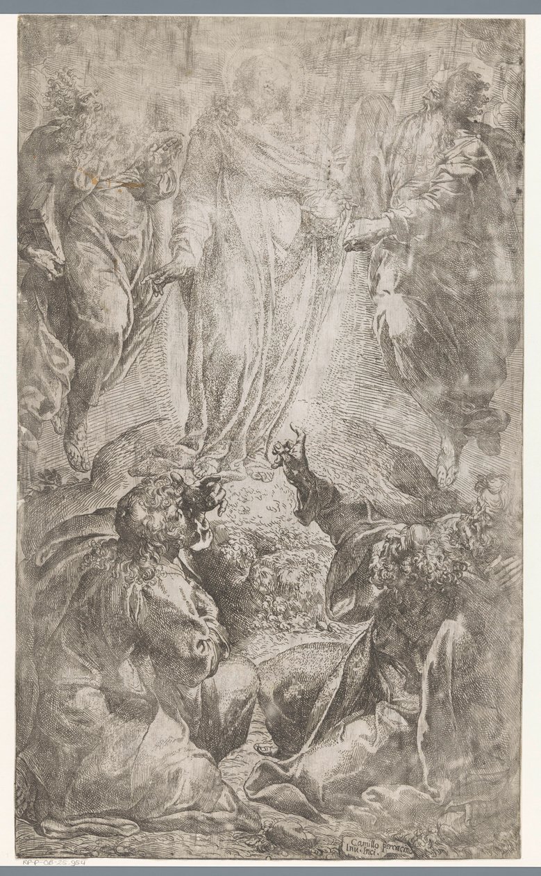 Transfiguration du Christ sur le mont Thabor - Camillo Procaccini