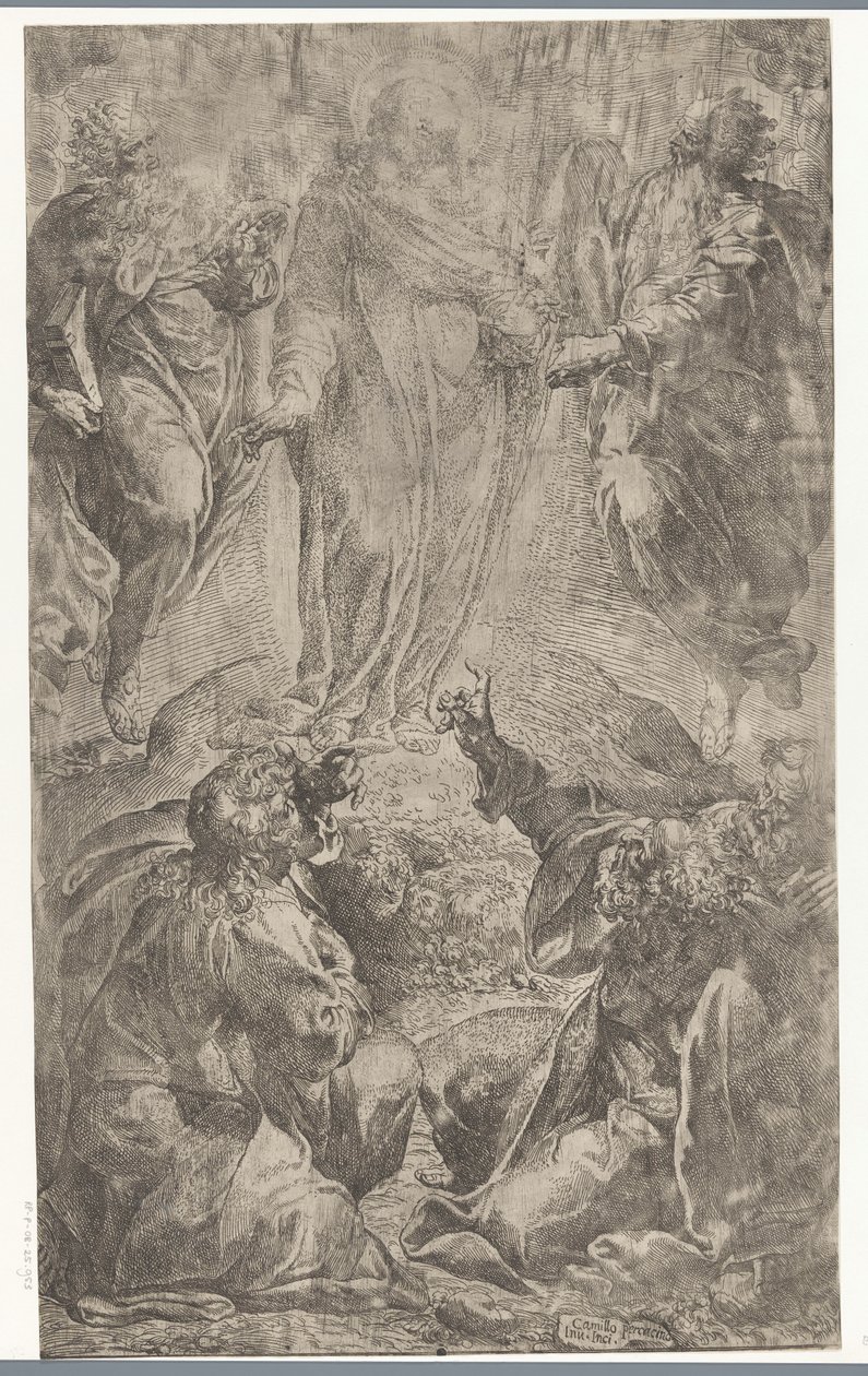La transfiguration du Christ sur le mont Thabor - Camillo Procaccini