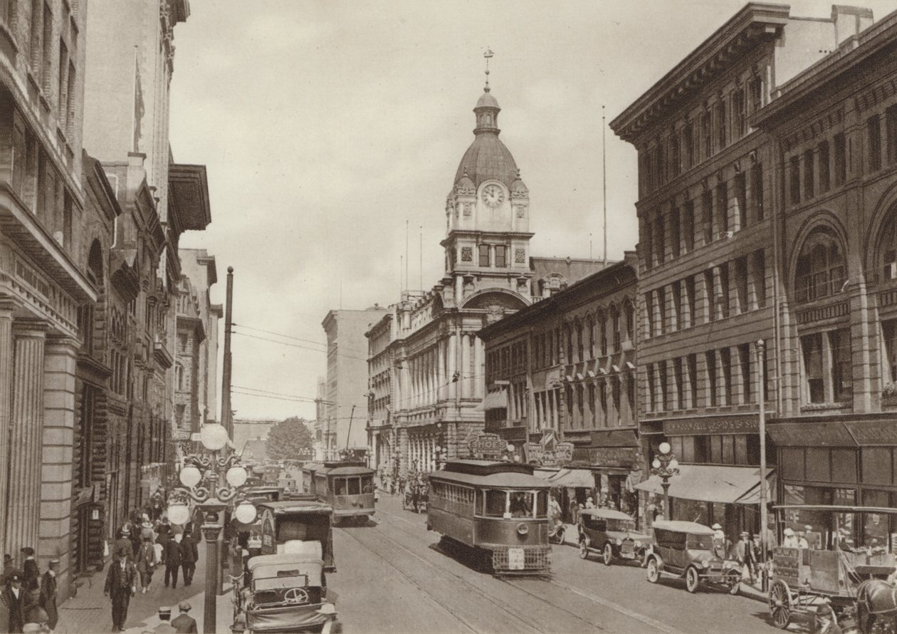 Rue Hastings et bureau de poste (photo n/b) - Canadian Photographer