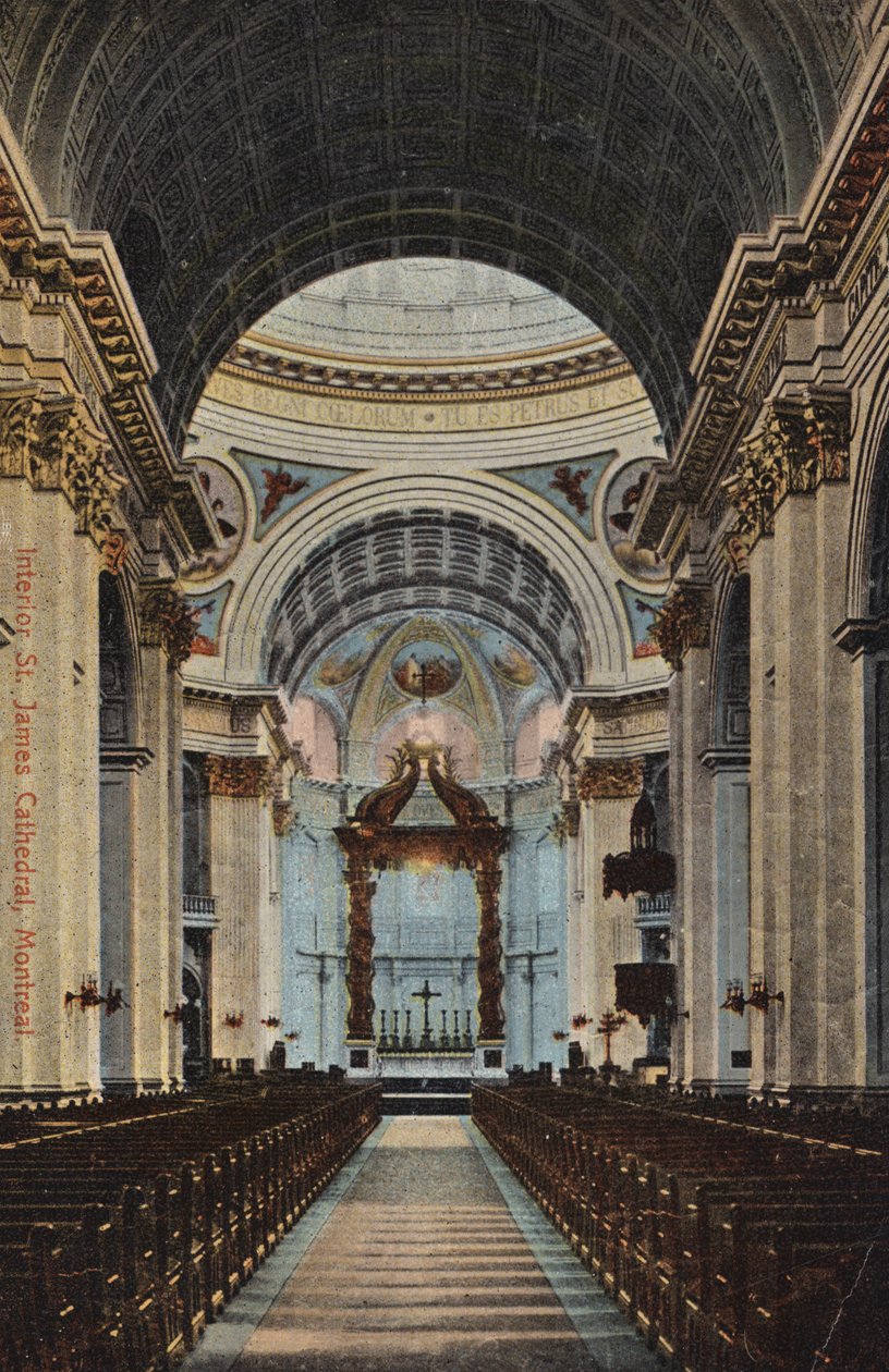Intérieur de la cathédrale Saint-Jacques, Montréal, Canada (photo) - Canadian Photographer