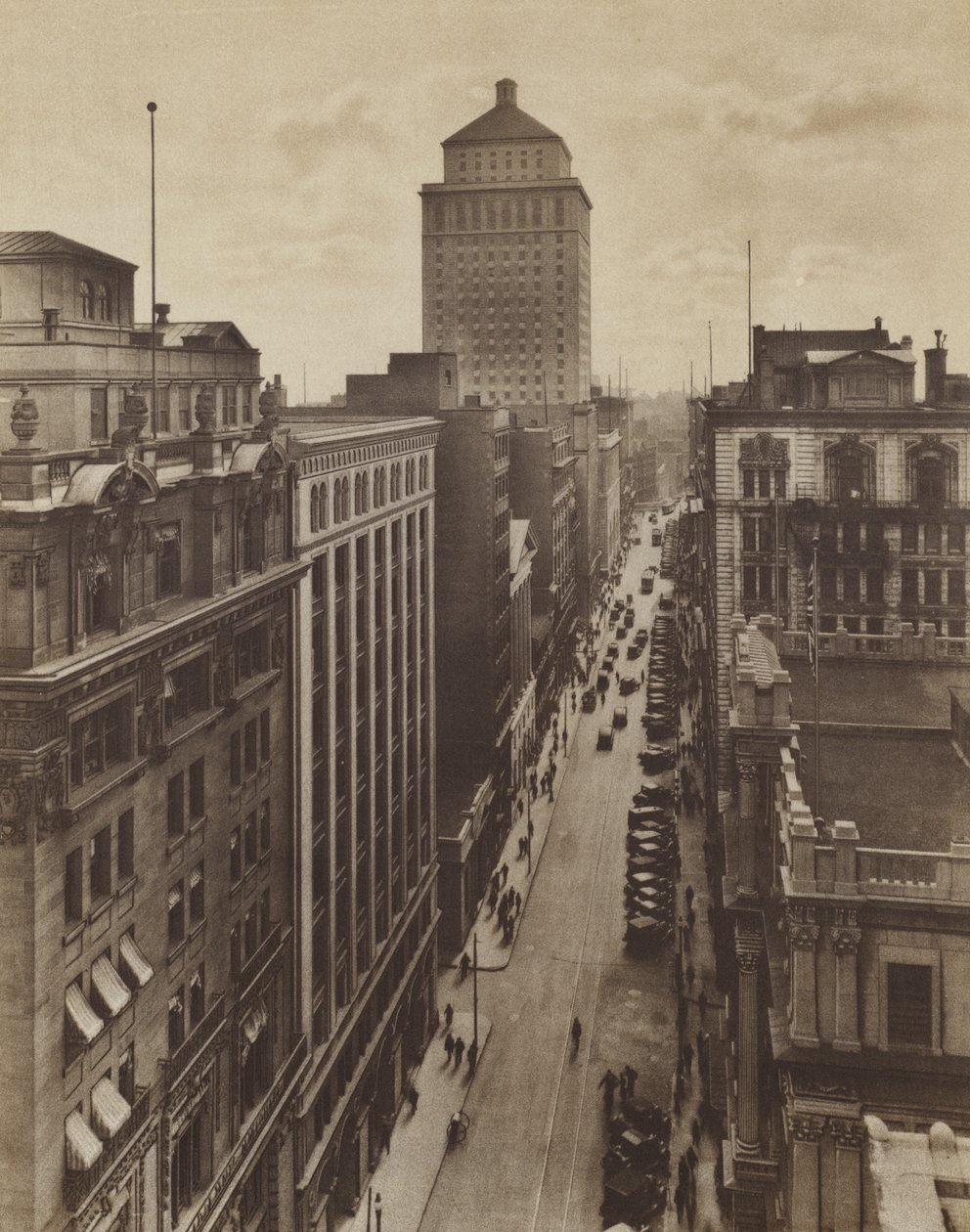 St James Street, le centre bancaire et commercial (photo n/b) - Canadian Photographer