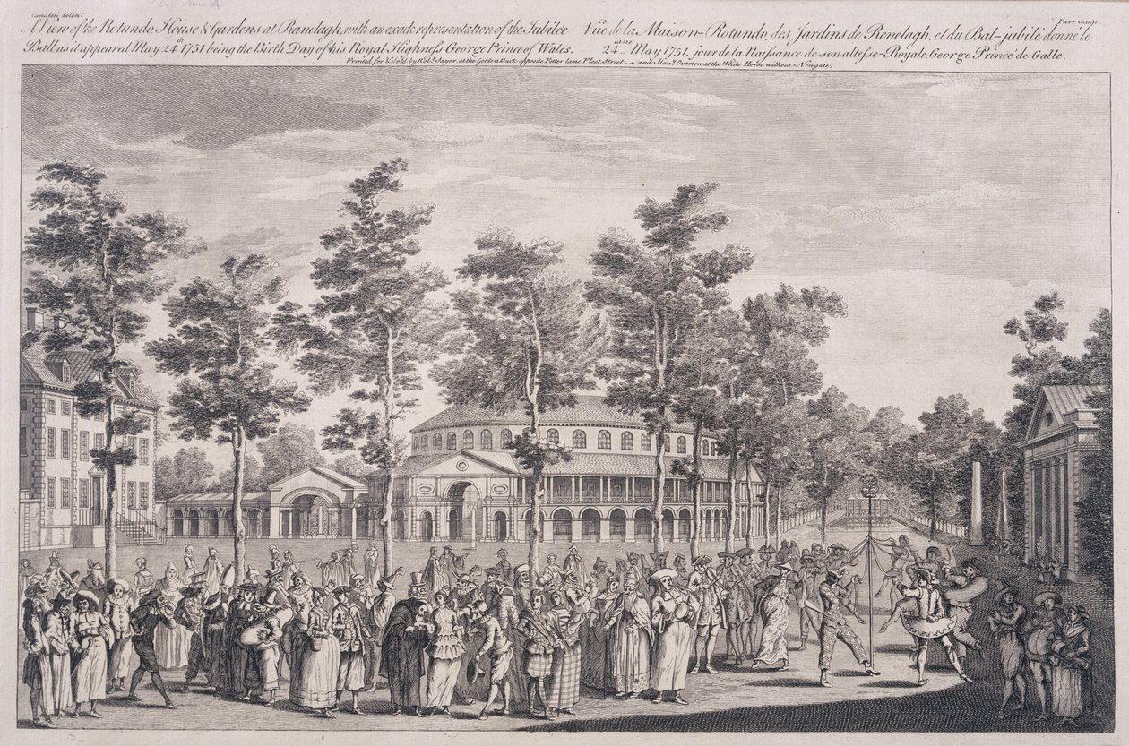 Vue de la Rotonde, Maison Ranelagh, lors d