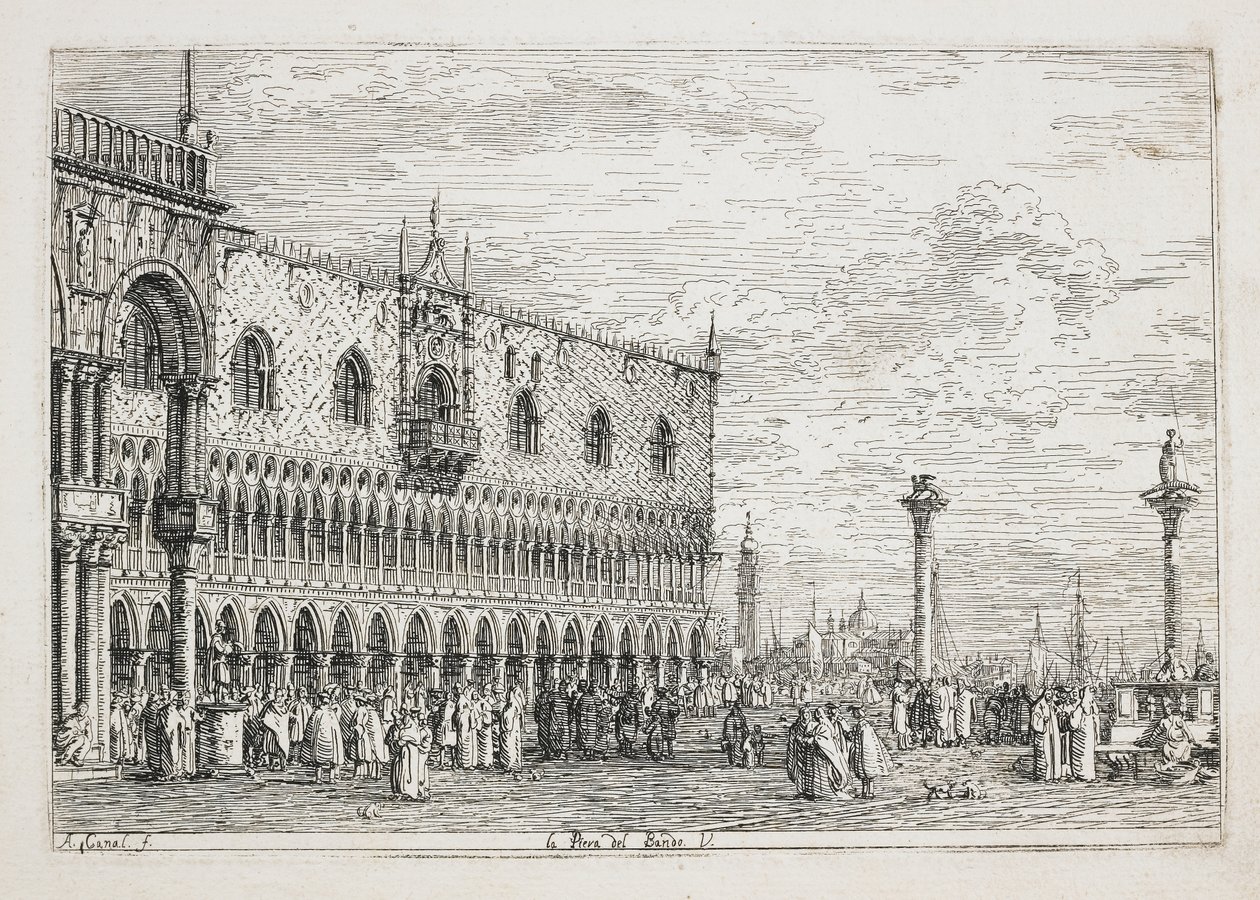 La Piera del Bando - Giovanni Antonio Canal