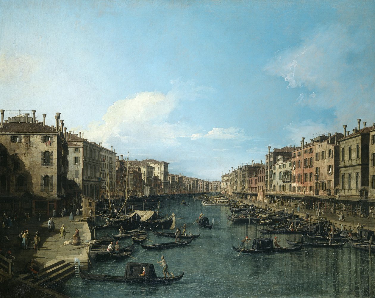 Canaletto - Grand Canal, 1738-42 - Canaletto