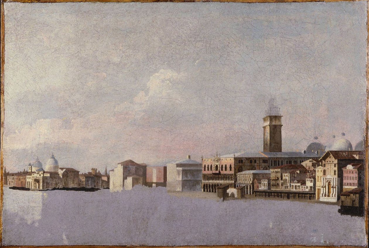 Entrée du Grand Canal, Venise - Canaletto