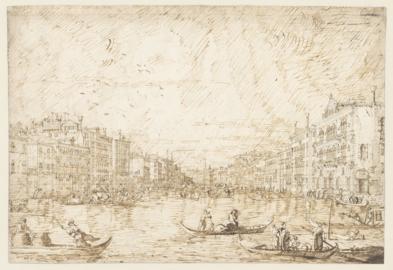 Grand Canal de Venise - Canaletto
