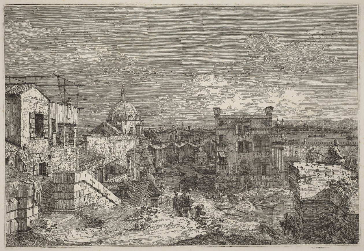 Vue imaginaire de Venise - Canaletto