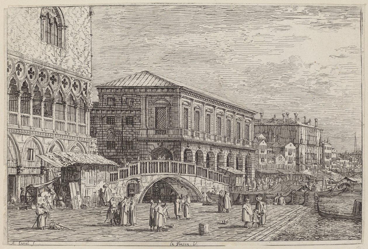 Le Preson. V. - Canaletto