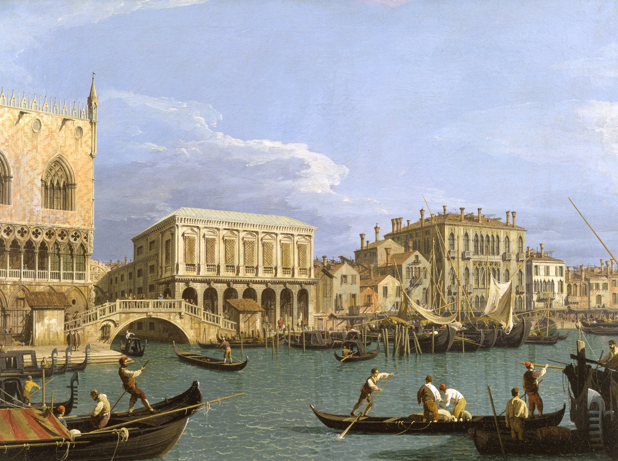 Vue de la Riva degli Schiavoni, Venise - Canaletto