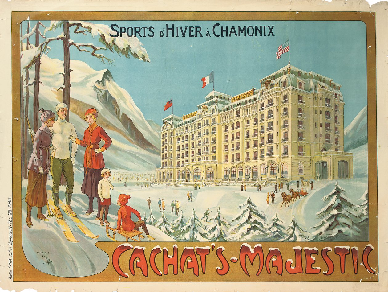 Affiche publicitaire pour l