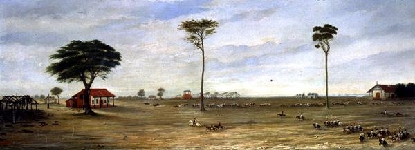 Camp fortifié à Paso de Patria, Paraguay - Candido Lopez