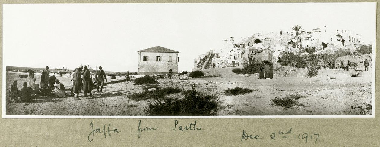 Jaffa depuis le Sud, 2 décembre 1917 - Capt. Arthur Rhodes