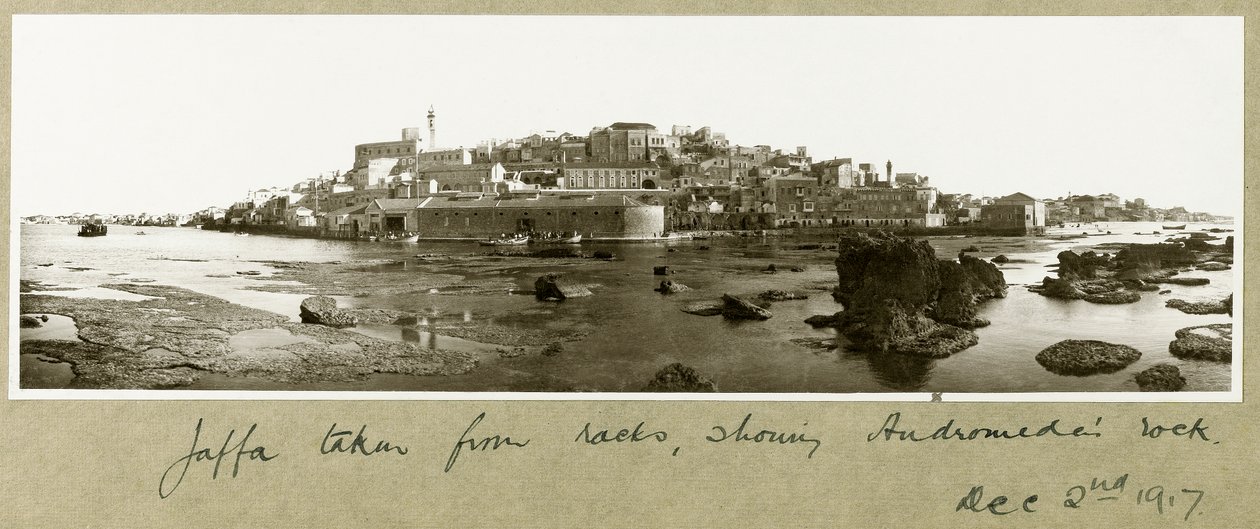 Vieux Jaffa, montrant le rocher d