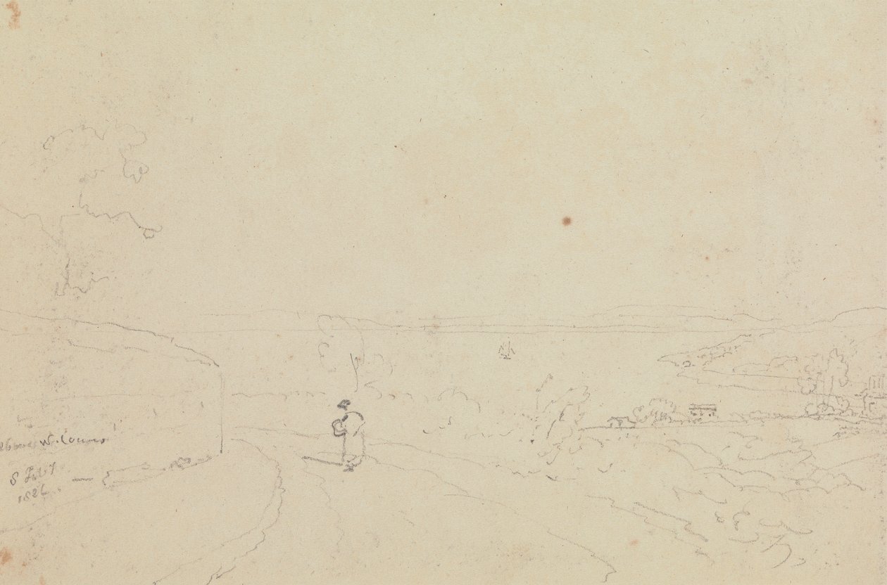 Au-dessus de West Cowes, 8 février 1826 - Capt. Thomas Hastings