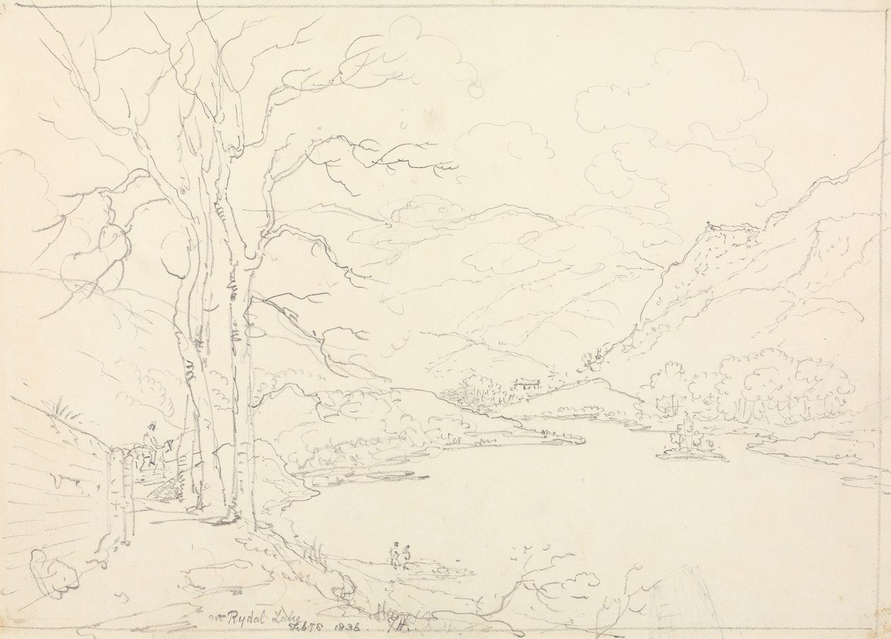 À Rydal Lake, 8 février 1836 - Capt. Thomas Hastings