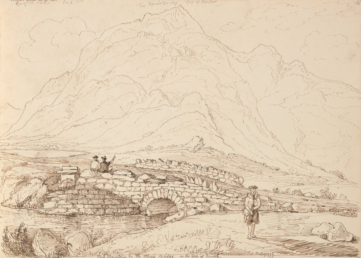 Montagne du Taureau et le pont du Lièvre - Capt. Thomas Hastings