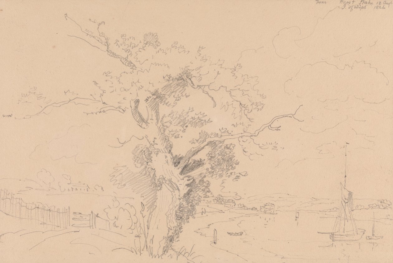 De Hurst Stake, Île de Wight, 12 août 1826 - Capt. Thomas Hastings