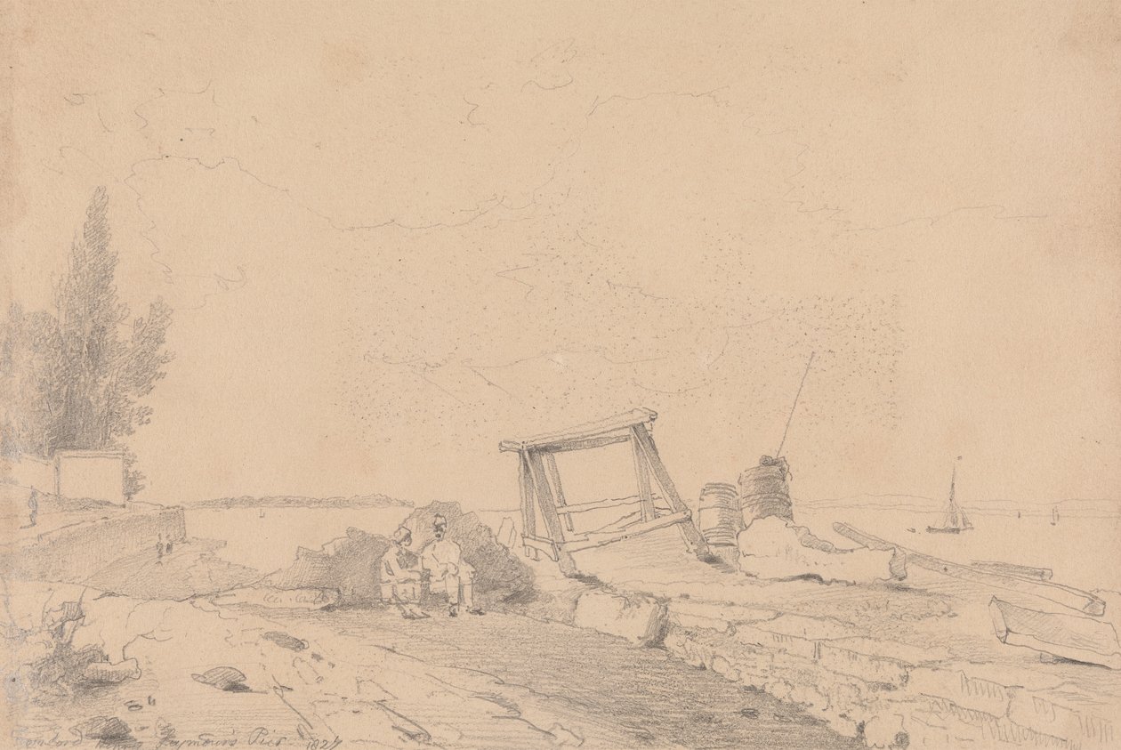 Depuis la jetée de Lord Henry Seymour, île de Wight - Capt. Thomas Hastings