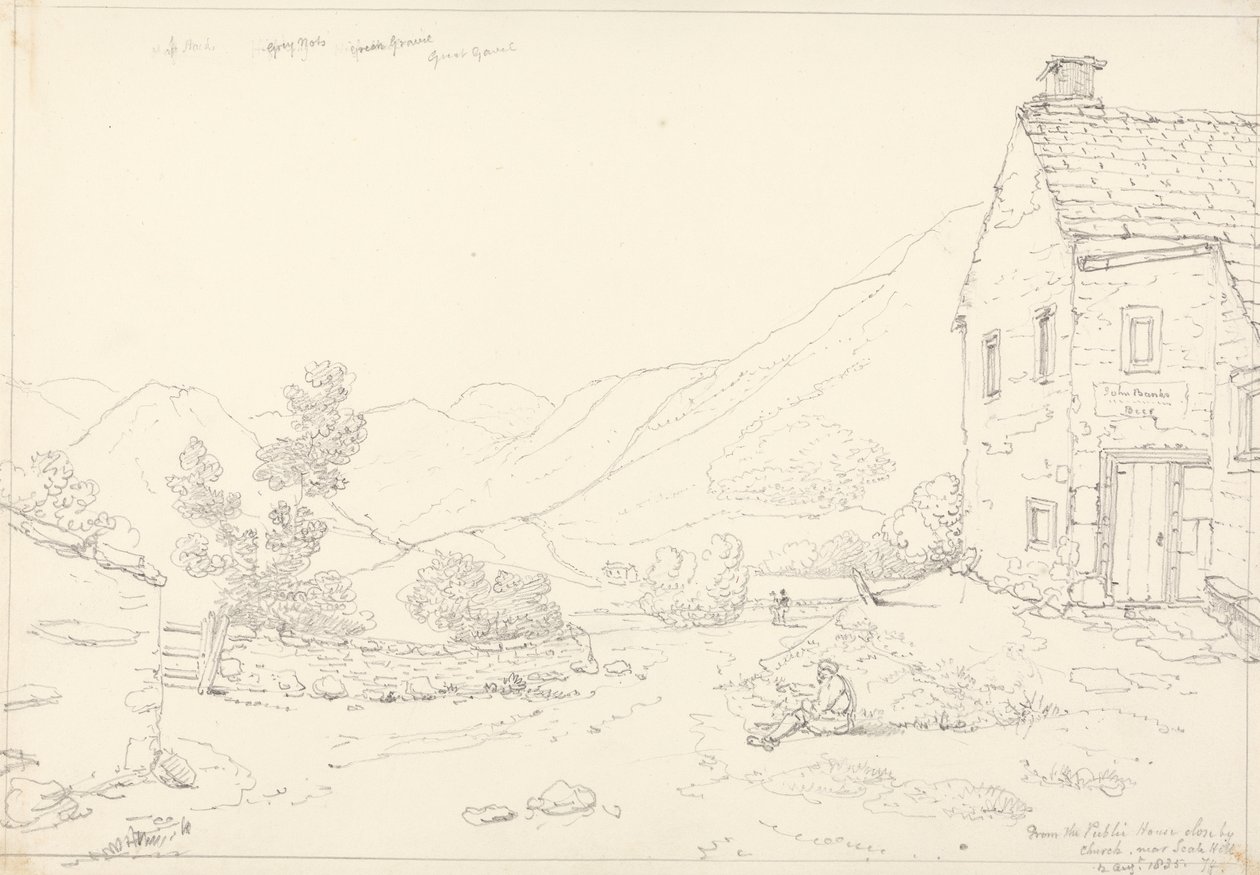 De la taverne près de Scale Hill, 2 août 1835 - Capt. Thomas Hastings
