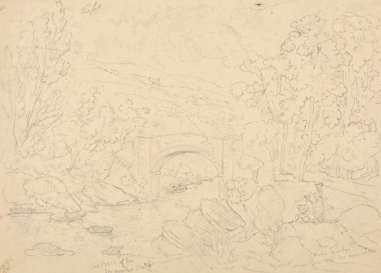 Pont de Holne, 30 mai 1833 - Capt. Thomas Hastings
