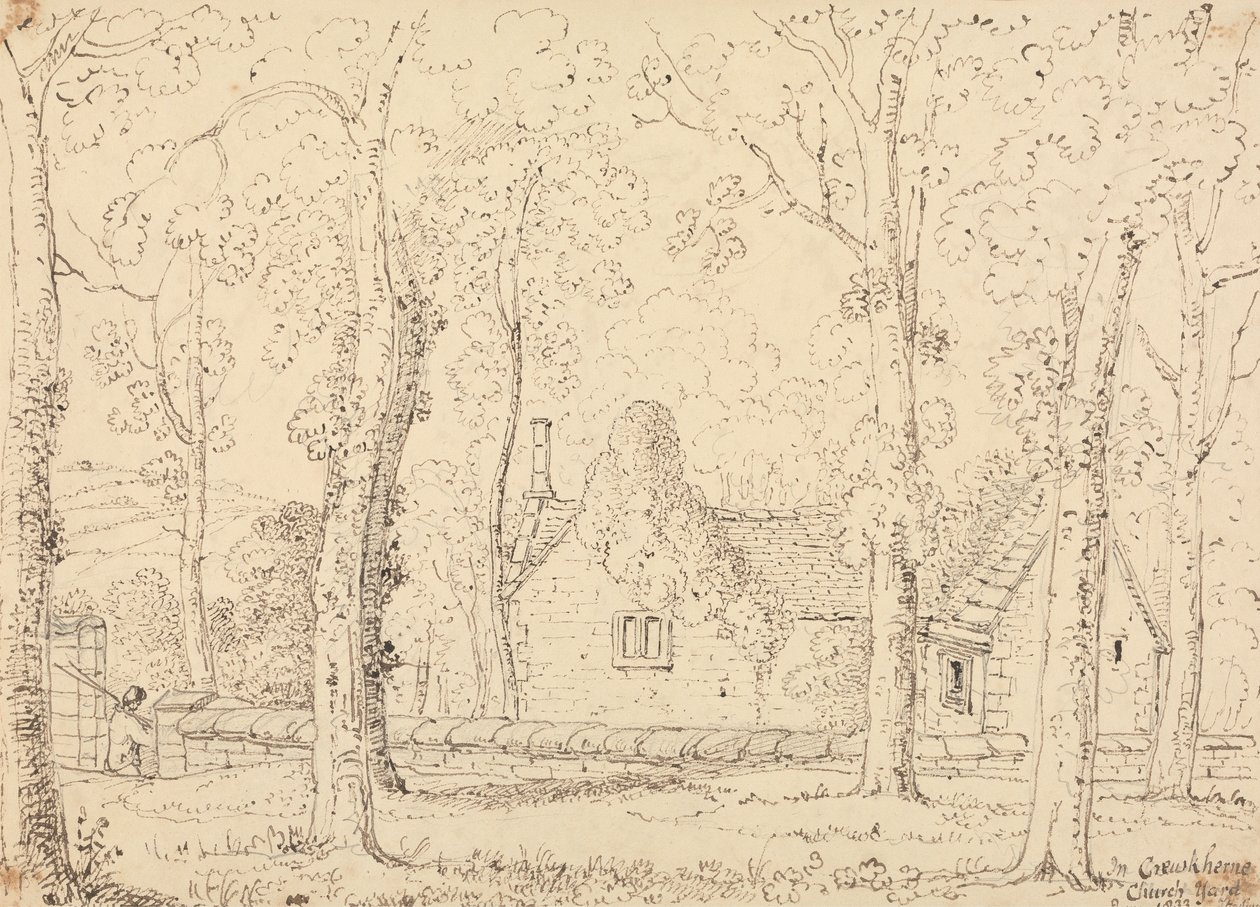 Dans le cimetière de Crewkerne, juin 1833 - Capt. Thomas Hastings