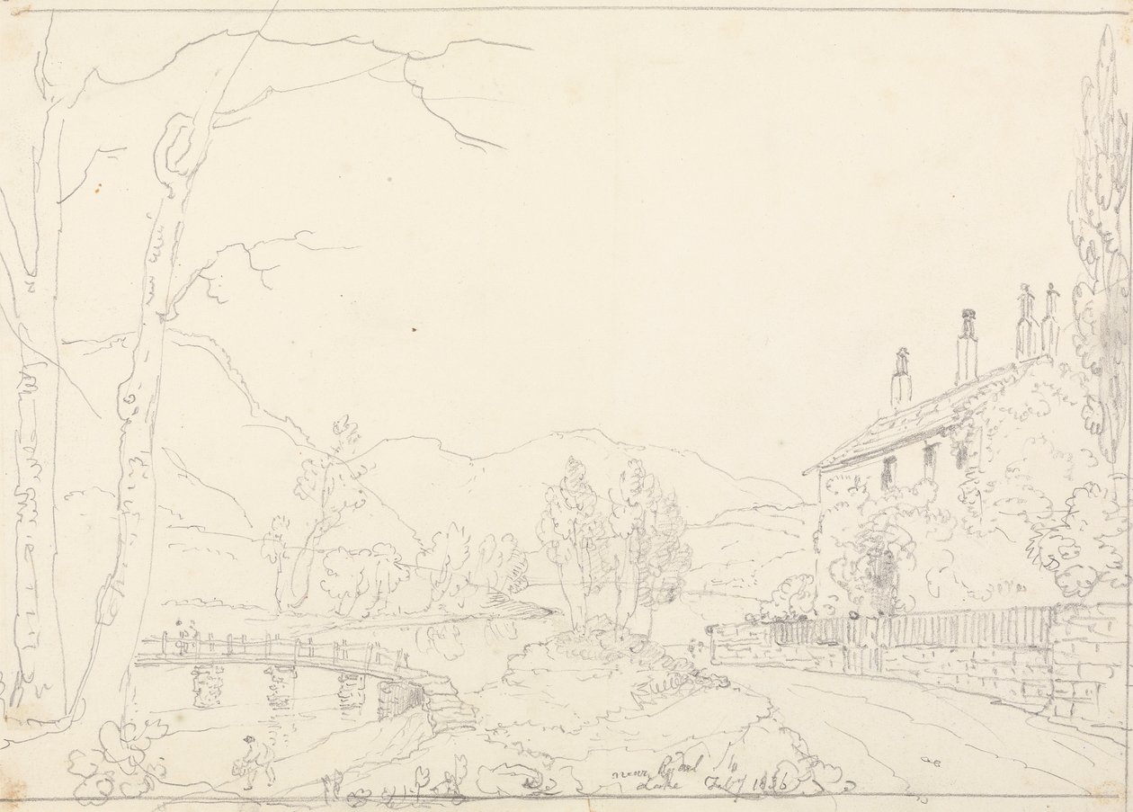 Près du lac Rydal, 10 février 1836 - Capt. Thomas Hastings