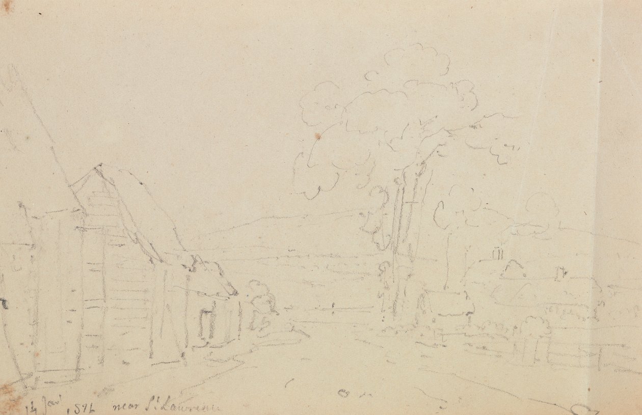 Près de Saint-Laurent, 14 janvier 1826 - Capt. Thomas Hastings