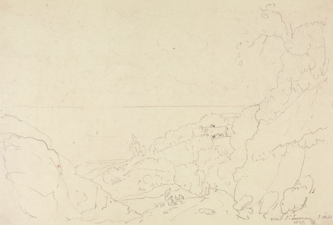 Près de Saint Lawrence, Île de Wight - Capt. Thomas Hastings