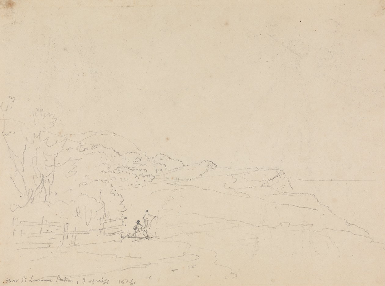 Près de la Gare de Saint Lawrence, Île de Wight - Capt. Thomas Hastings