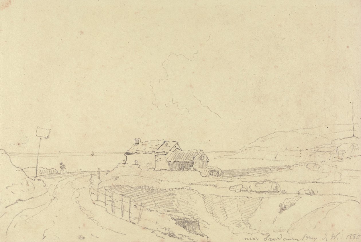 Près de Sandown Bay, Île de Wight - Capt. Thomas Hastings