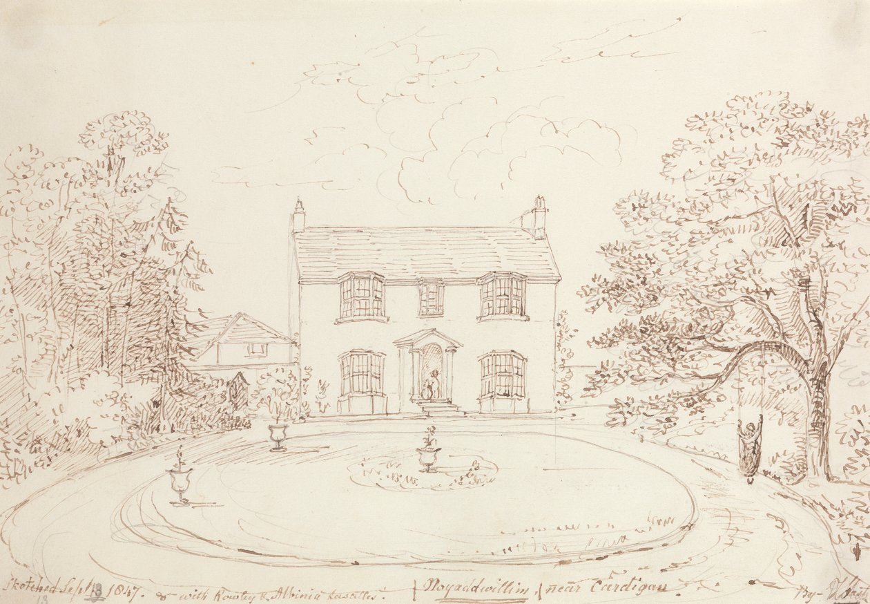 Noyaddwillim, près de Cardigan, 9 septembre 1847 - Capt. Thomas Hastings