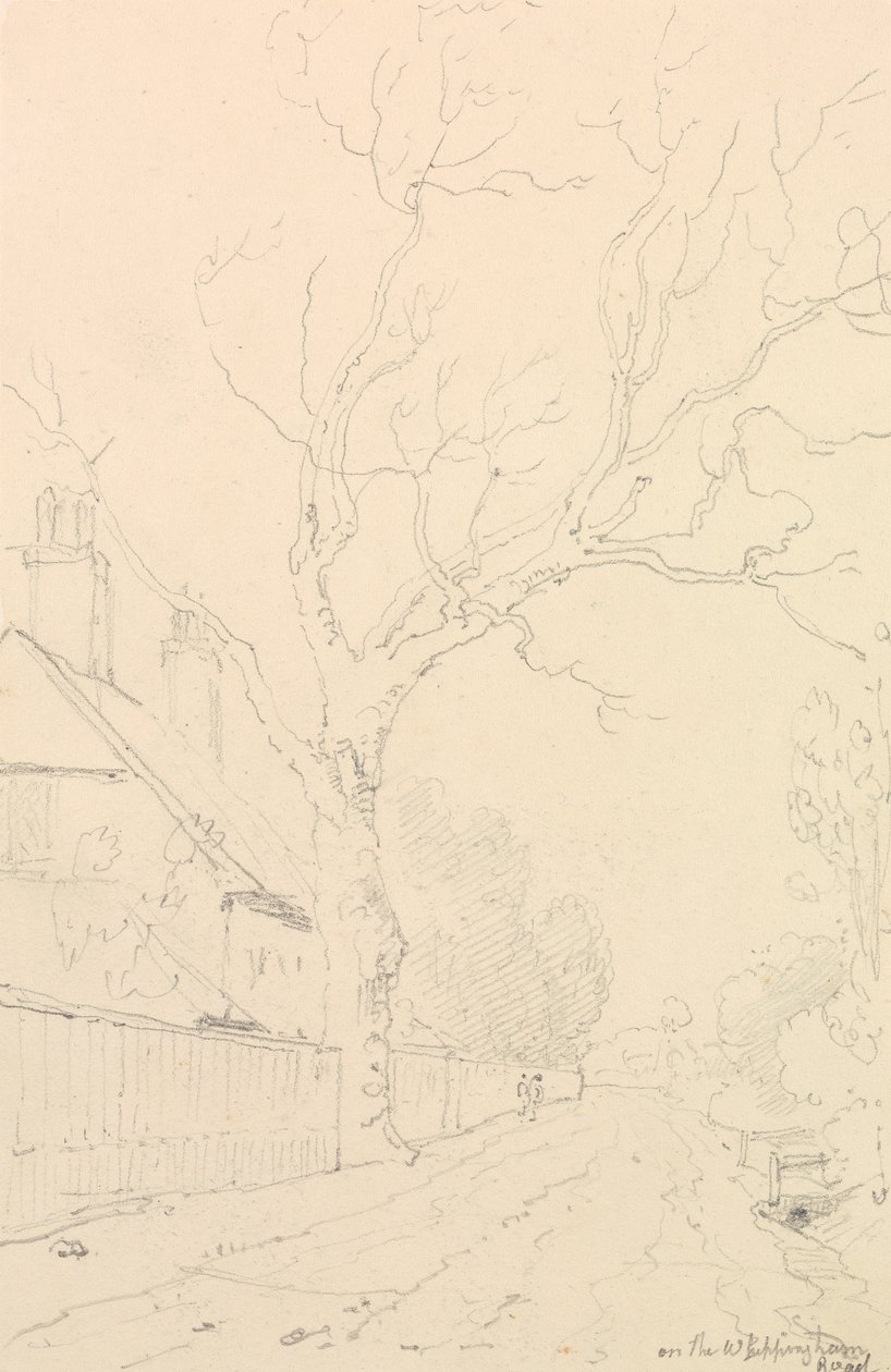 Sur la route de Whippingham, Île de Wight - Capt. Thomas Hastings
