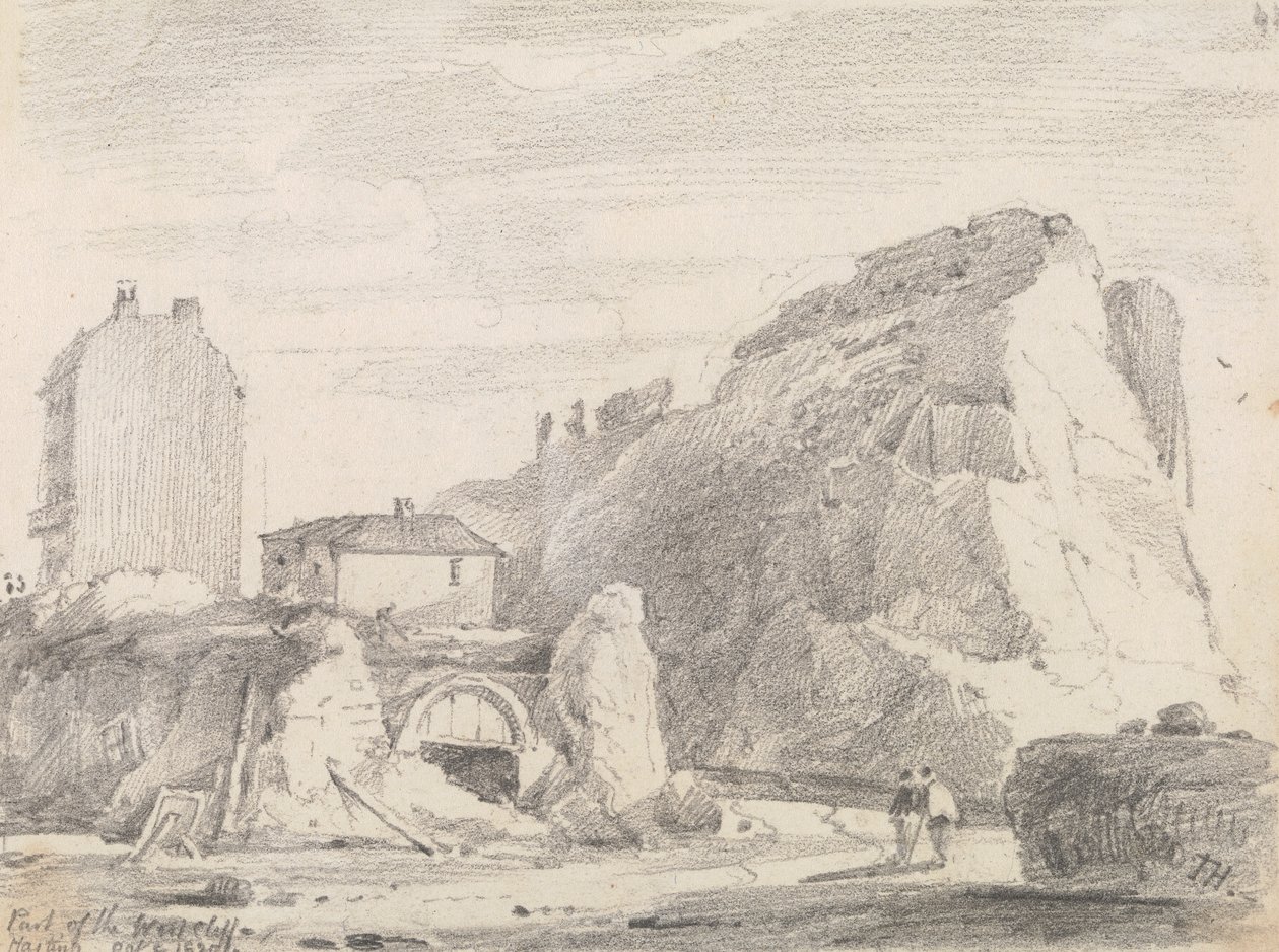 Partie de la falaise ouest, Hastings, 8 octobre 1820 - Capt. Thomas Hastings