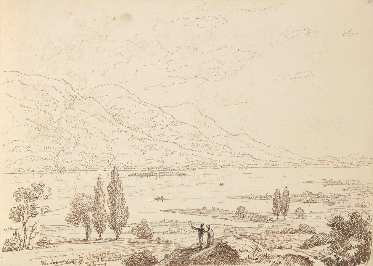 Le lac inférieur depuis Lord Kenmare