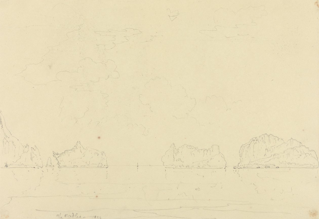 Les Aiguilles, île de Wight - Capt. Thomas Hastings
