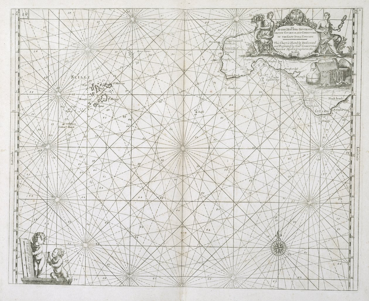 Les îles Scilly et la Cornouaille, de 