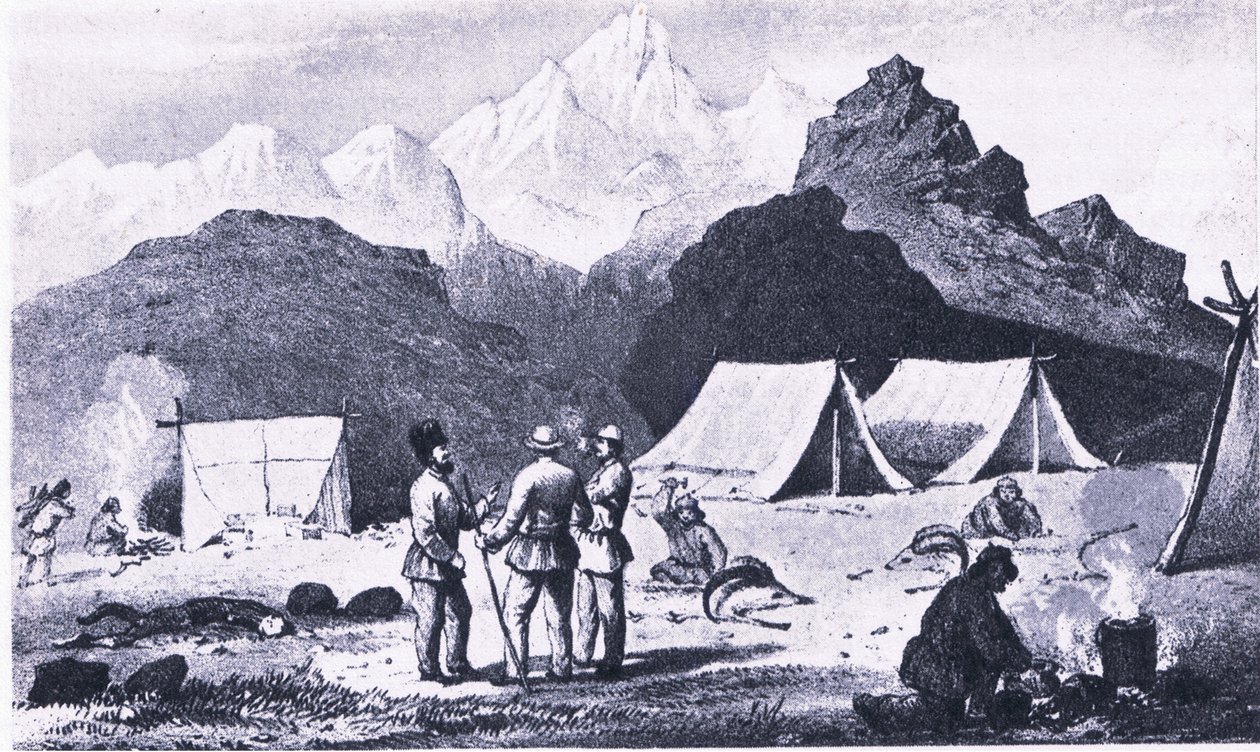 Camp dans l